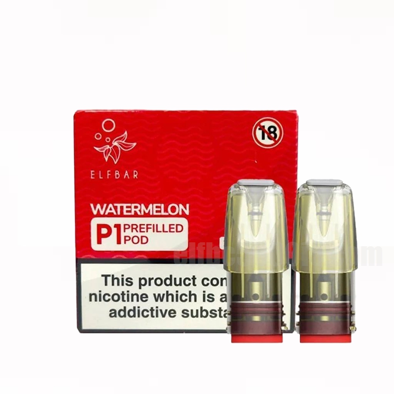 ELF BAR P1 Prefilled Pod Watermelon 600 Puffs - Elf Bar: Cutting-edge ...